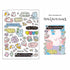 1 Sheet Cartoon Sticker Cute Style Doodle Mouse Collection Sticker