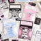 30 Pcs Hot Stamping Sticker Pack Love Ballet Themed