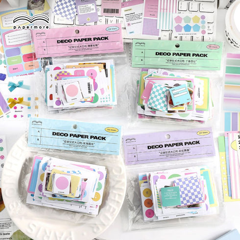 230 Sheets Insta Style Scrapbook Kit Recording Life Themed