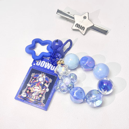 Original Design Handmade Beaded Acrylic Keychain