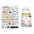 1 Sheet Cartoon Sticker Cute Style Doodle Mouse Collection Sticker