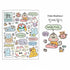 1 Sheet Cartoon Sticker Cute Style Doodle Mouse Collection Sticker