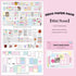 230 Sheets Insta Style Scrapbook Kit Recording Life Themed