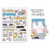 1 Sheet Cartoon Sticker Cute Style Doodle Mouse Collection Sticker