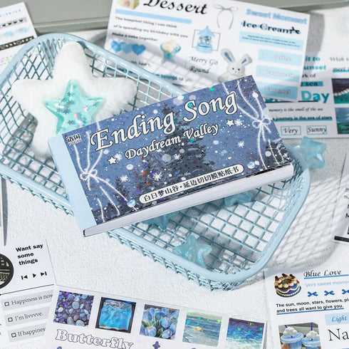 30 Sheets no duplicates portable Sticker Book | ins style