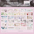30 Sheets no duplicates portable Sticker Book | ins style