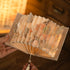 DIY Material Fan-Shaped Book Lamp Lantern Style