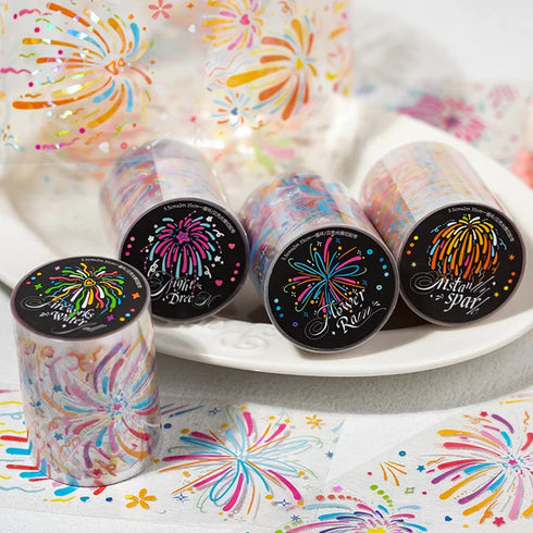 1 Roll Die-cut PET Tape | Firework Style