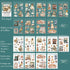 PET + Wash Material Coil Sticker Book| Vintage Style