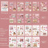 PET + Wash Material Coil Sticker Book| Vintage Style