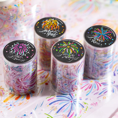 1 Roll Die-cut PET Tape | Firework Style