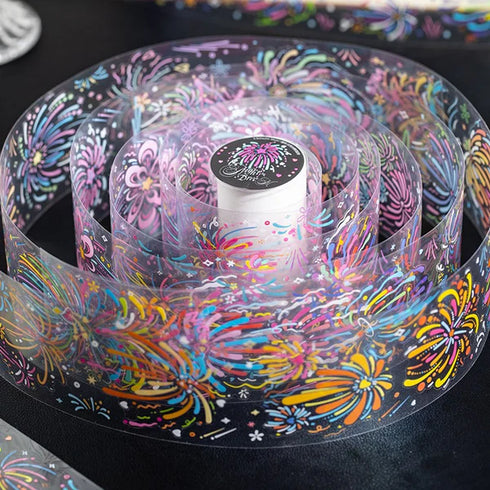 1 Roll Die-cut PET Tape | Firework Style