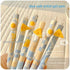 6Pcs - Kawaii Cheese Press Ballpoint Pens Set | 0.5mm Black Refill