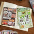 45 Sheets no duplicates - 3 kinds of Coating Sticker Book|Japanese Retro Style