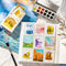 30PCS - Vintage Stamp Stickers | Oil Painting-Tone