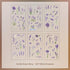6 Sheets - PVC Scrapbooking Stickers Pack | Nature Flower Themed Style