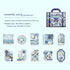 30 Pcs - Retro Sewing Scrapbook Stickers Box | Handmade Theme
