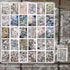 30 Sheets- Die-cut Sticker Book |Vintage Style
