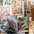30 Sheets- Die-cut Sticker Book |Vintage Style