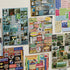 30 sheets A6 Die Cut Sticker Books | Japenese Retro Showa Style