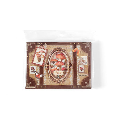 200 Pcs - Scrapbook Kit 80 Stickers + 120 Material Papers| Vintage Style