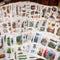 50 Sheets Washi Stickers Book| Vintage Style