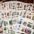 50 Sheets Washi Stickers Book| Vintage Style