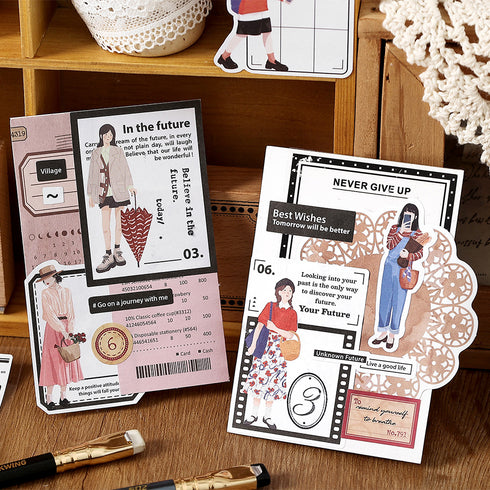 6 Sheets - Writable Sticky Note Pack | INS Note Themed Style