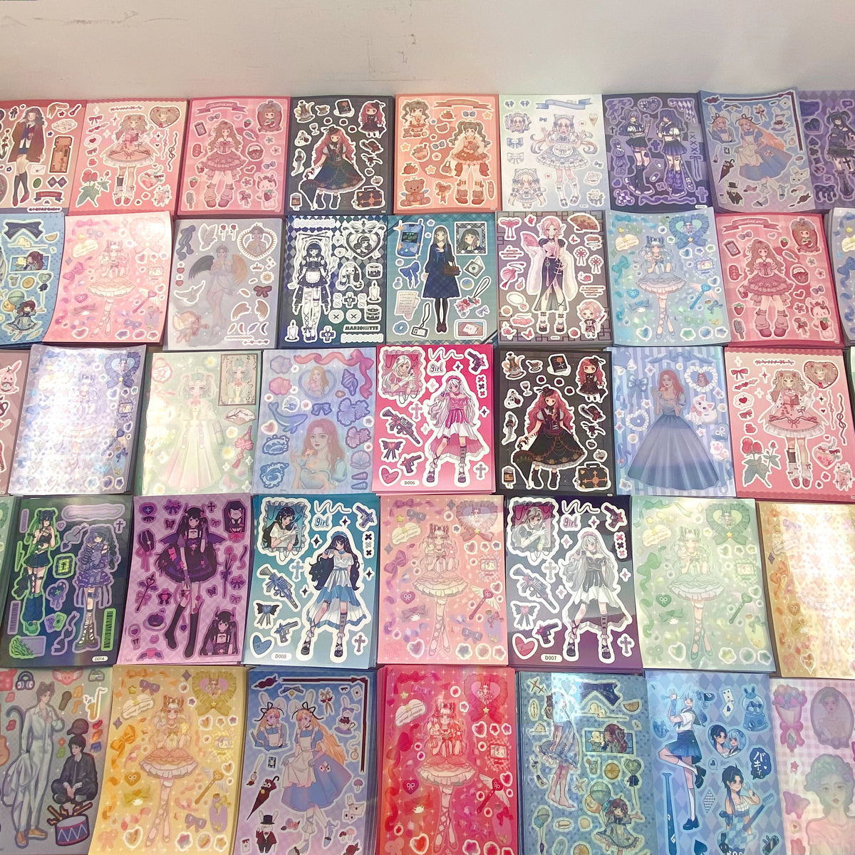 Anime Sticker Sheets