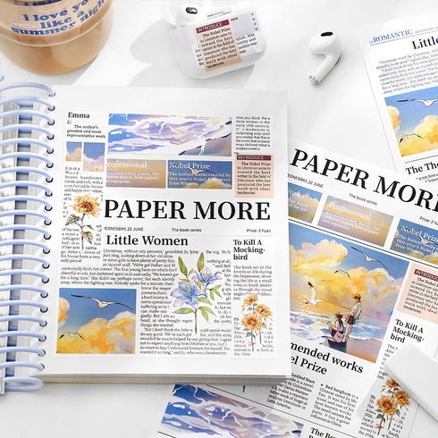 2 Sheets Insta Island Magazine Style DIY Deco Stickers