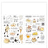 2pcs Grocery Store Series Deco Stickers