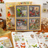 100Pcs Vintage Forest Series Sticker Box