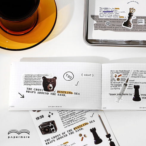 2 Sheets Life Style Series DIY Stickers