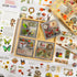 100Pcs Vintage Forest Series Sticker Box